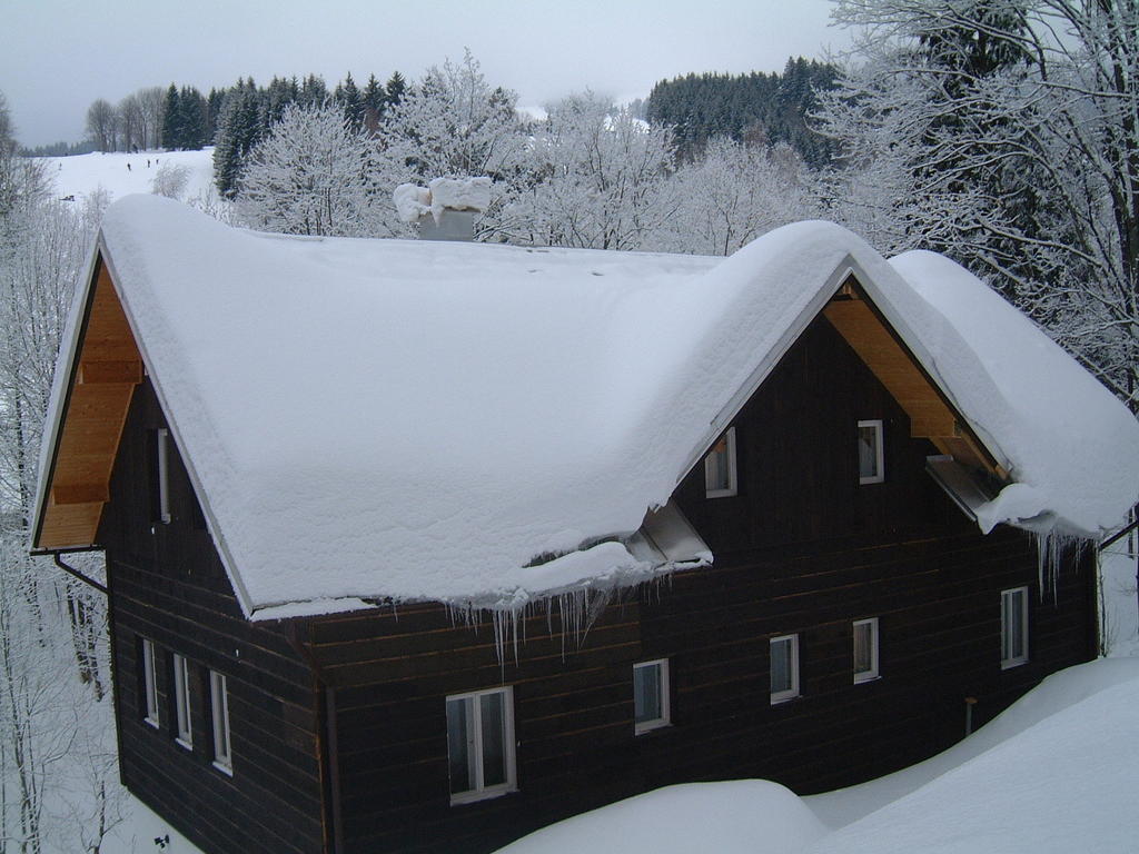 Na Cernem Potoce Villa โรกีนีซ นัด ยีเซอโร ภายนอก รูปภาพ