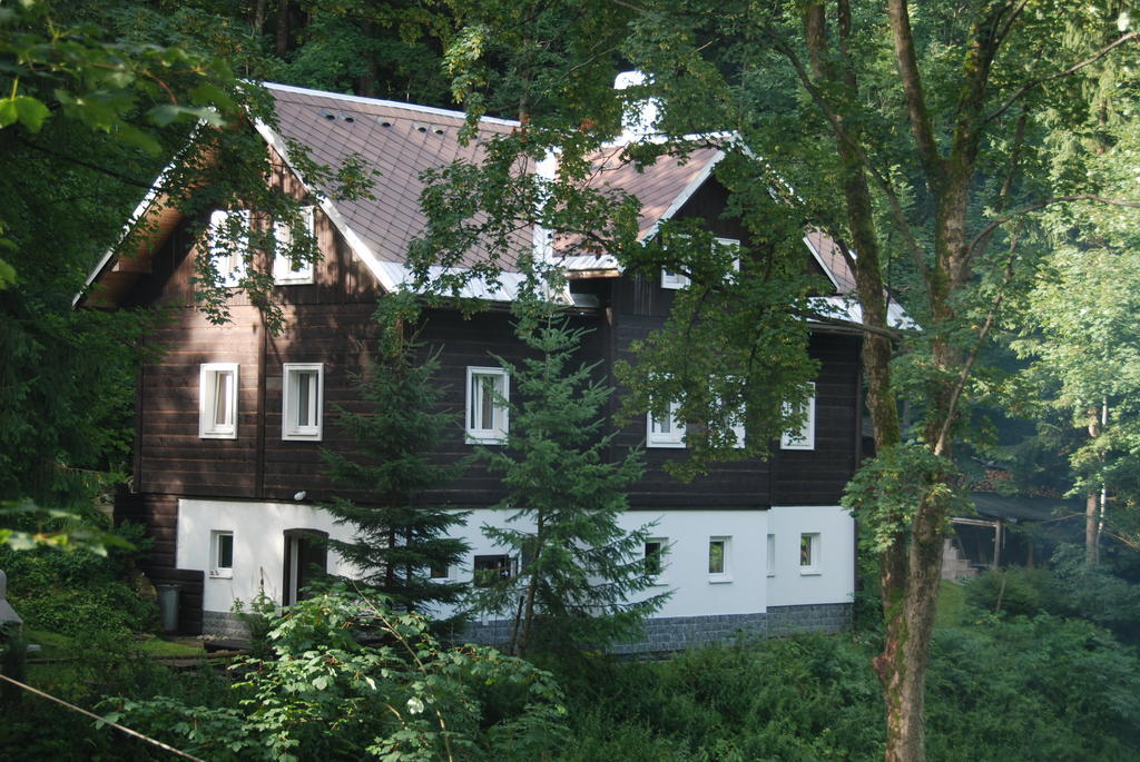 Na Cernem Potoce Villa โรกีนีซ นัด ยีเซอโร ภายนอก รูปภาพ